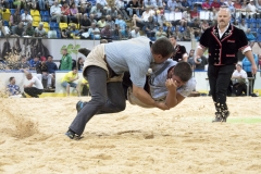 Mit Hüfter gewinnt Thomas Kammermann gegen Roman Wittenwiler