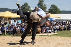 Thomas Kammermann mit Brienzer vorwärts gegen Manuel Bollhalder
