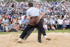 Daniel Wettstein mit Fussstich gegen Christian Lanter